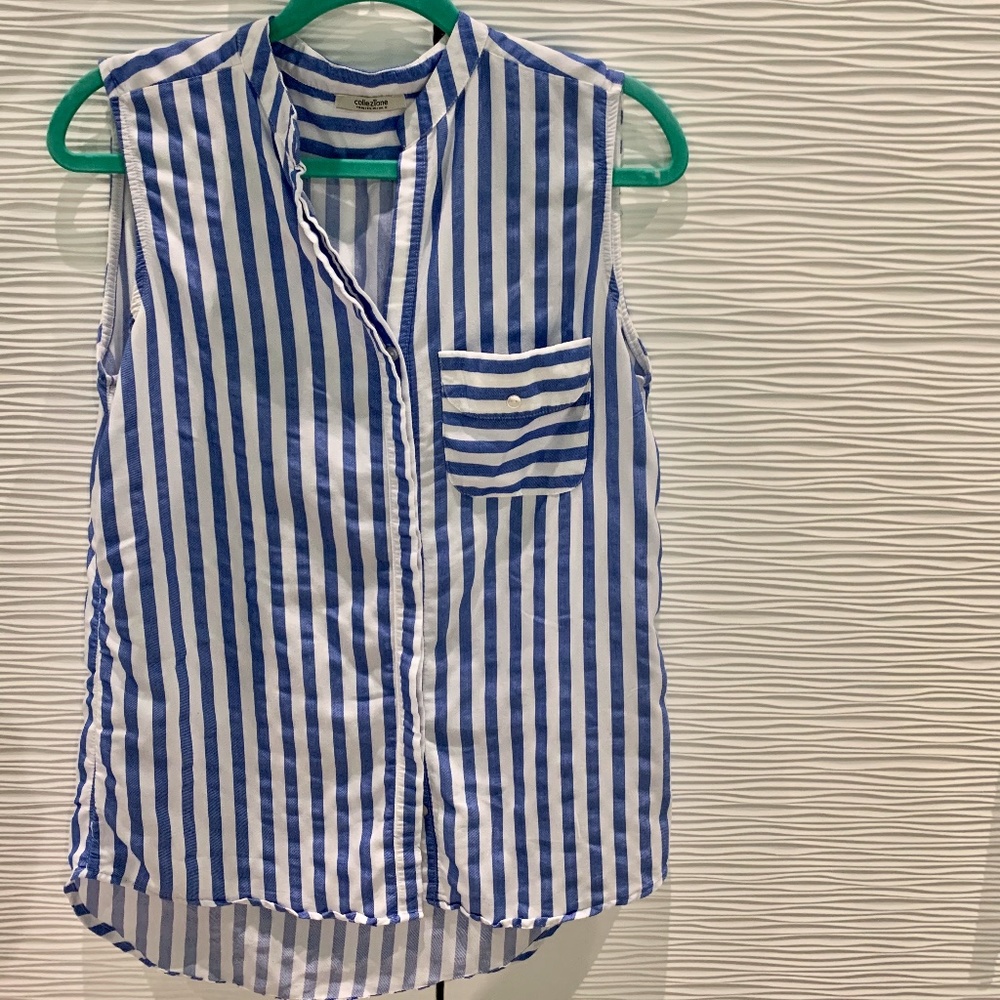 Asymmetrical Boho Striped Shirt